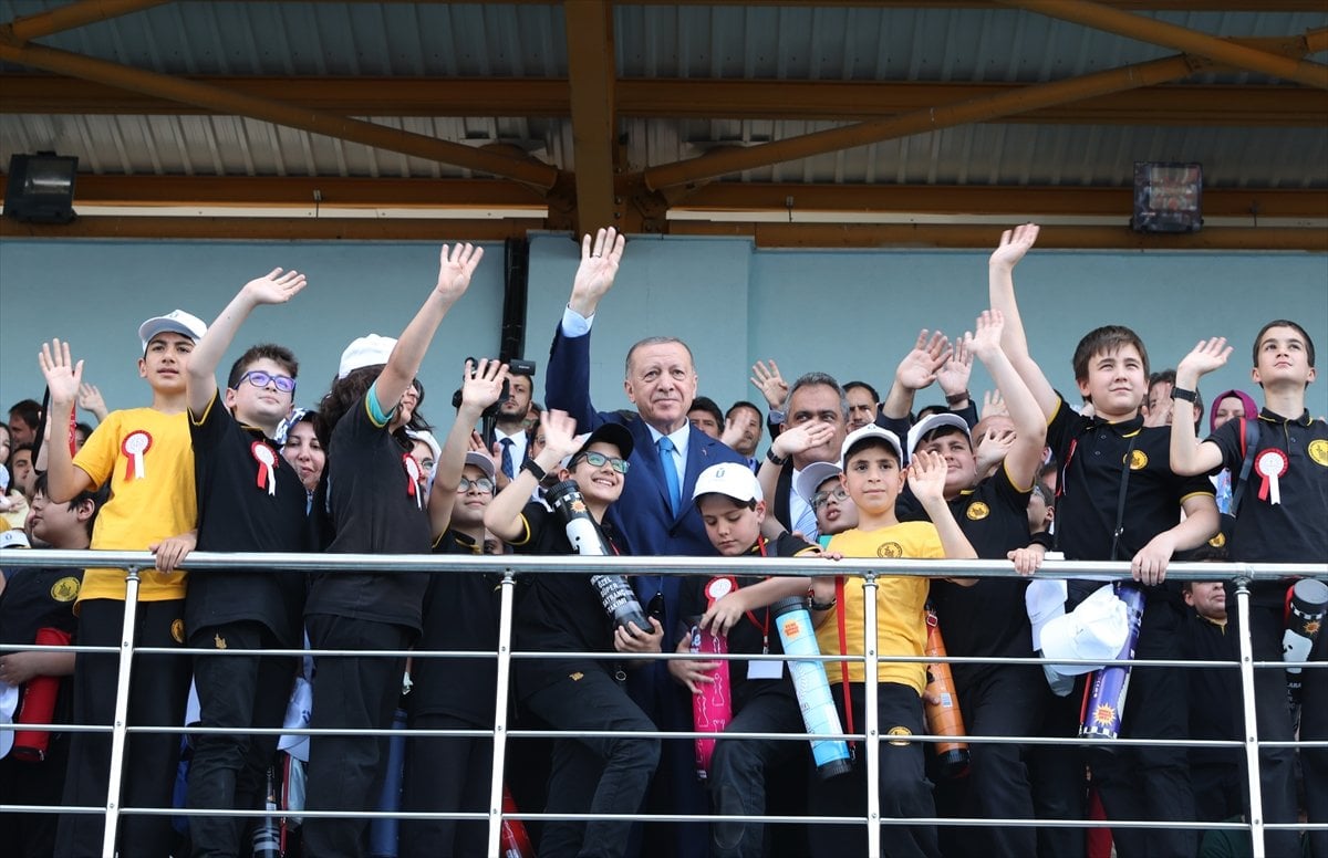 Discours du président Erdogan lors de la cérémonie de distribution du rapport n°5