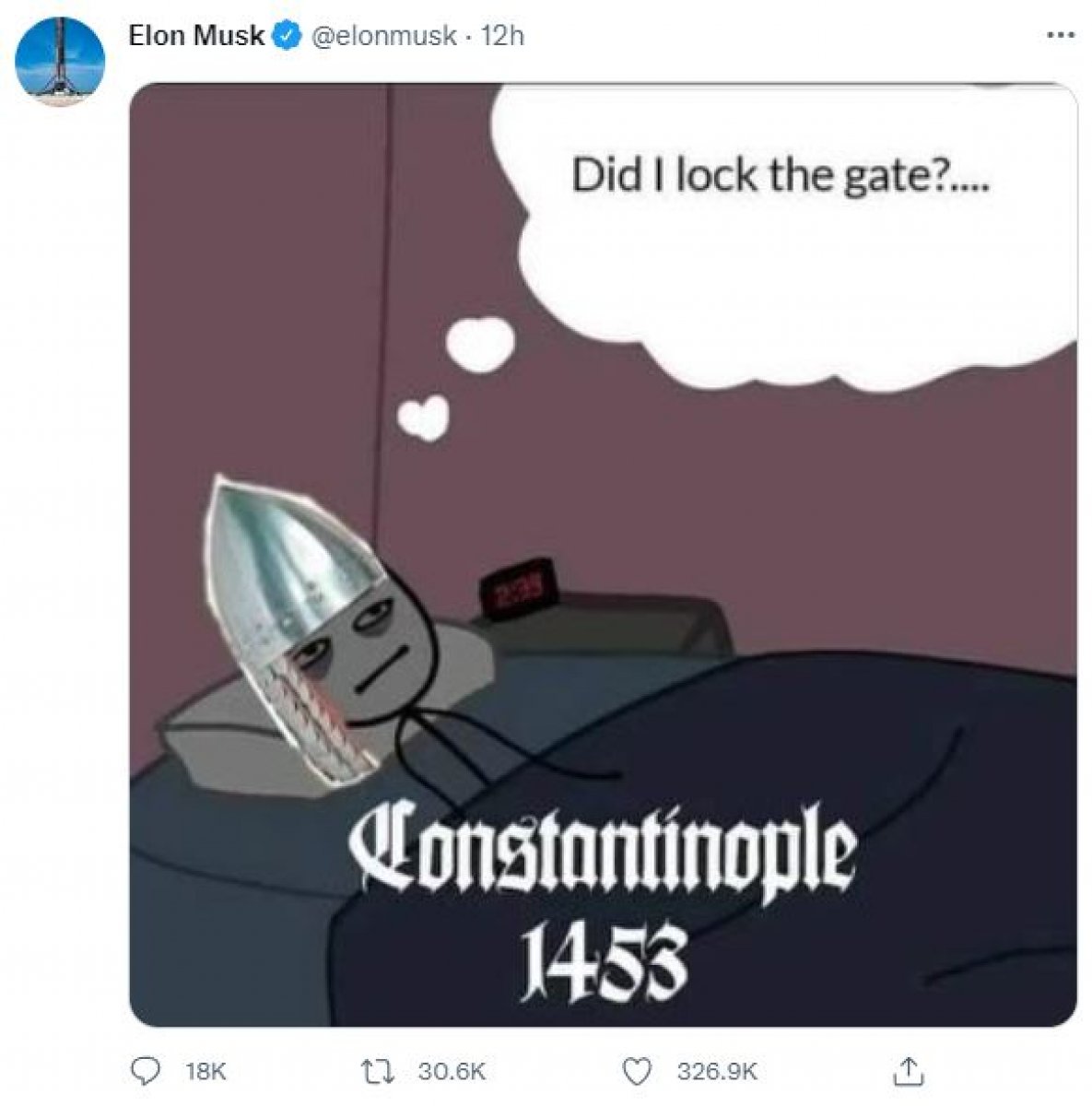 Elon Musk'ın 1453 paylaşımının anlamı ortaya çıktı