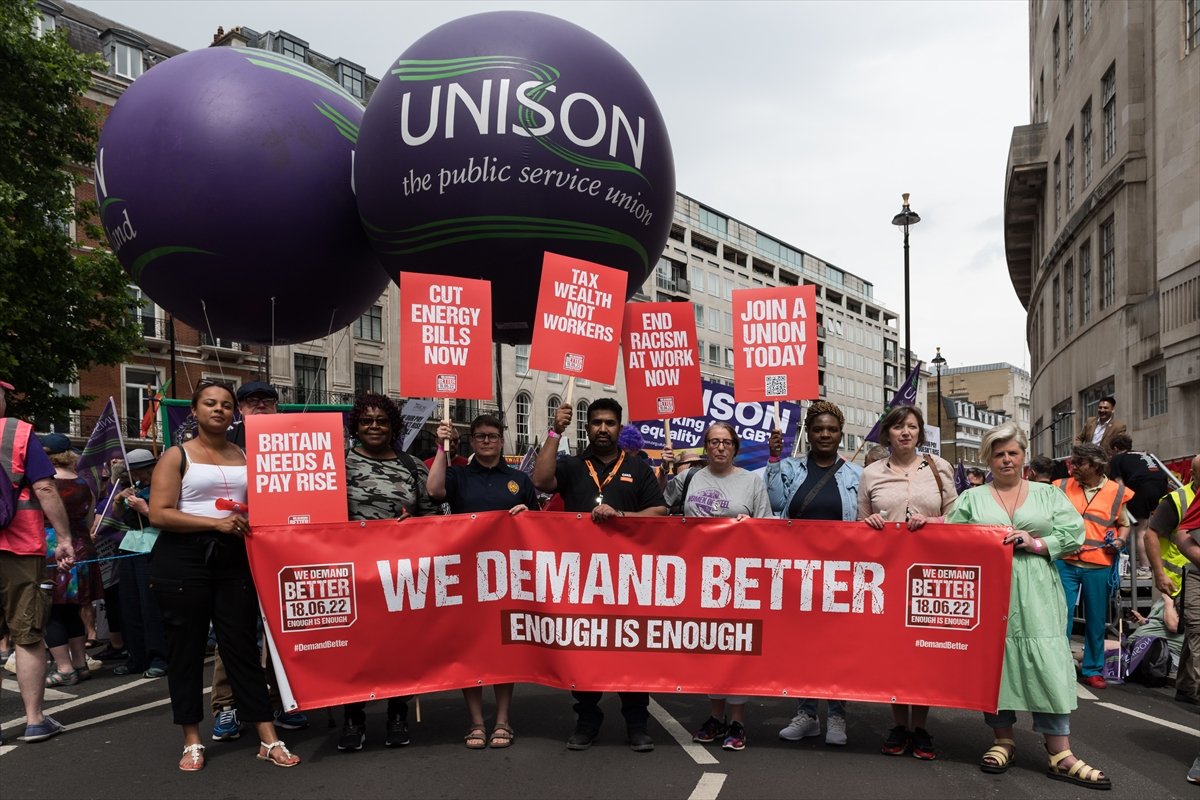 Cost of living protest in England #5