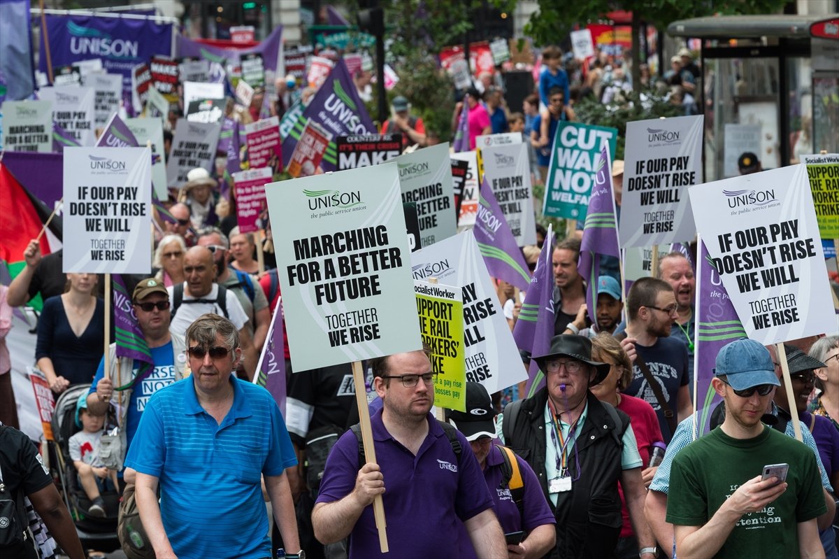 Cost of living protest in England #2