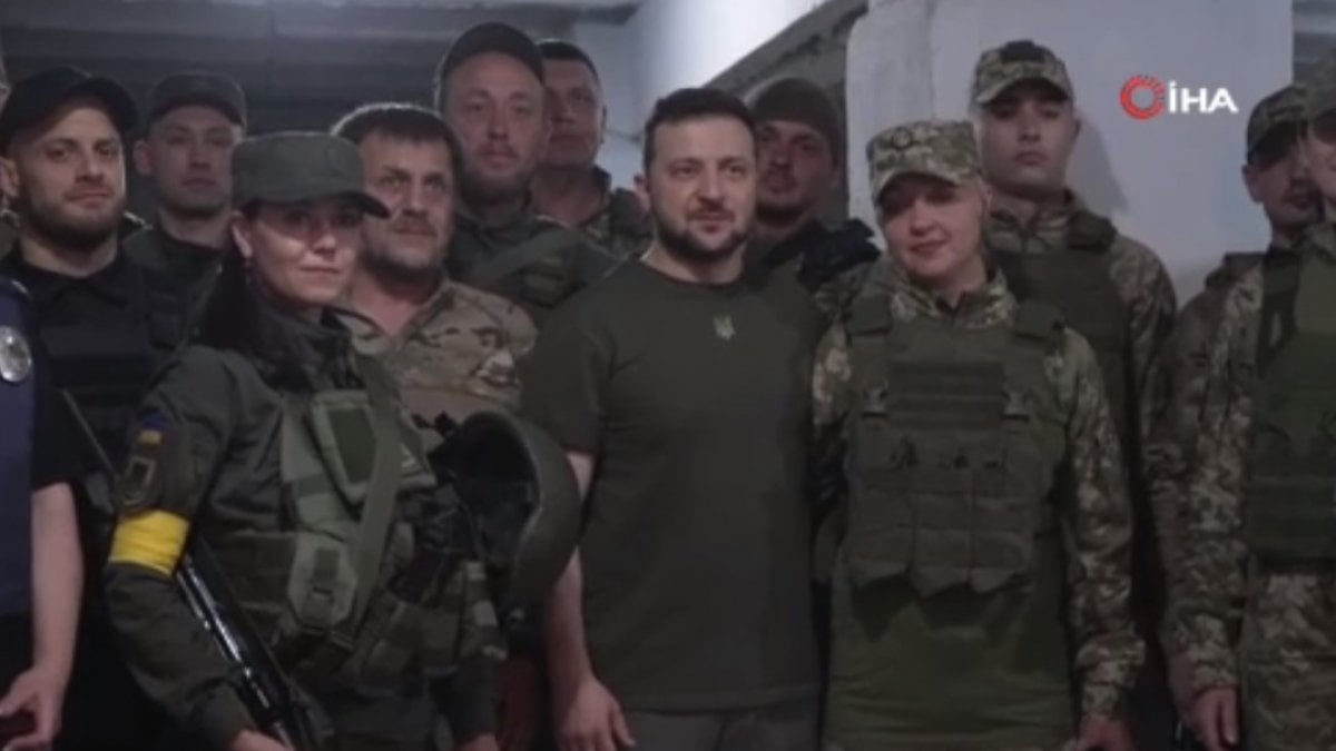 Visit from Zelensky to Mikolaiv on the front line where 37 people died