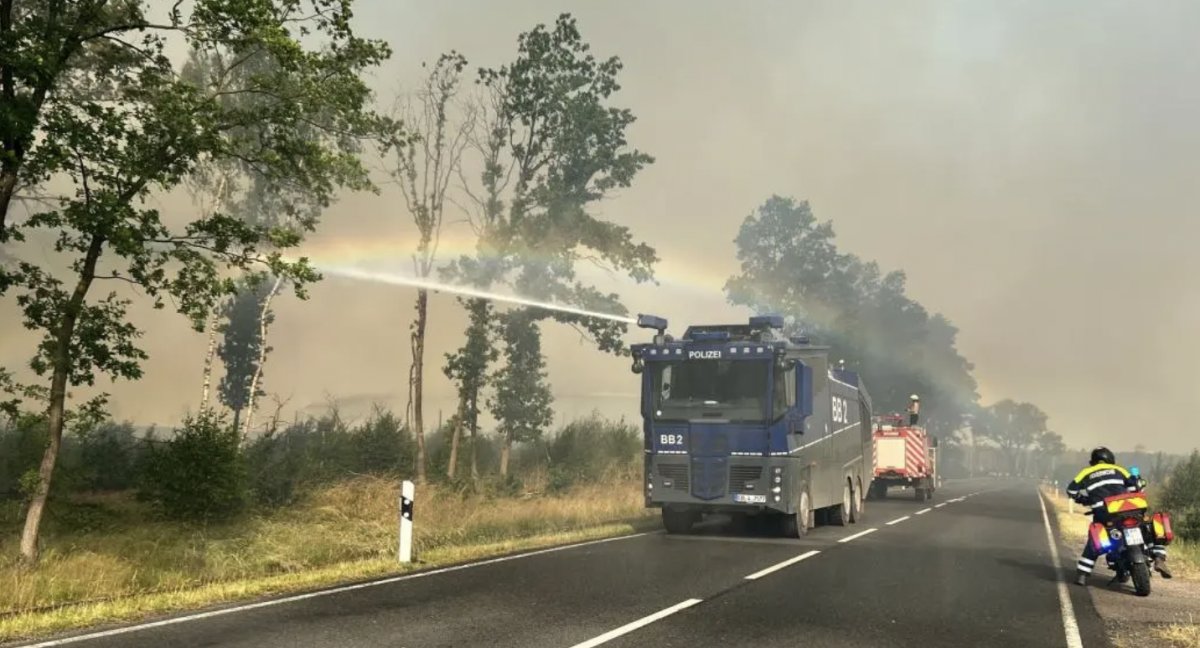 Almanya’da orman yangını nedeniyle üç mahhle için tahliye kararı #3
