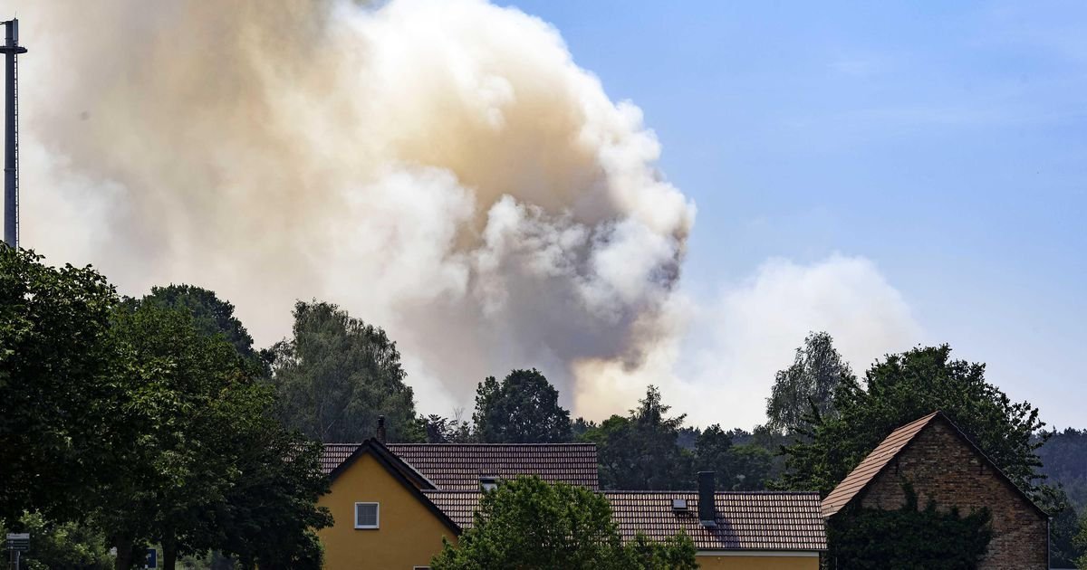 Evacuation decision for three districts due to forest fire in Germany #2