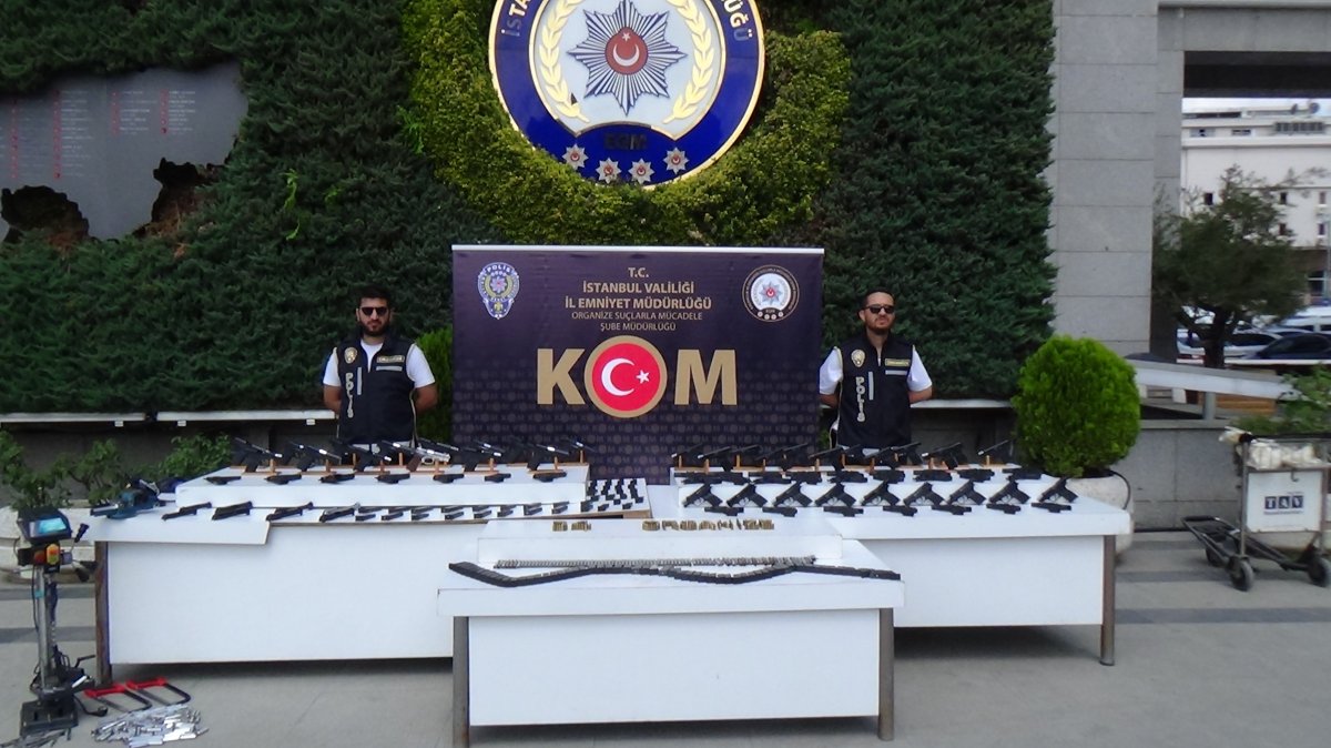 İstanbul da, silah kaçakçılığı operasyonu: 8 gözaltı #6