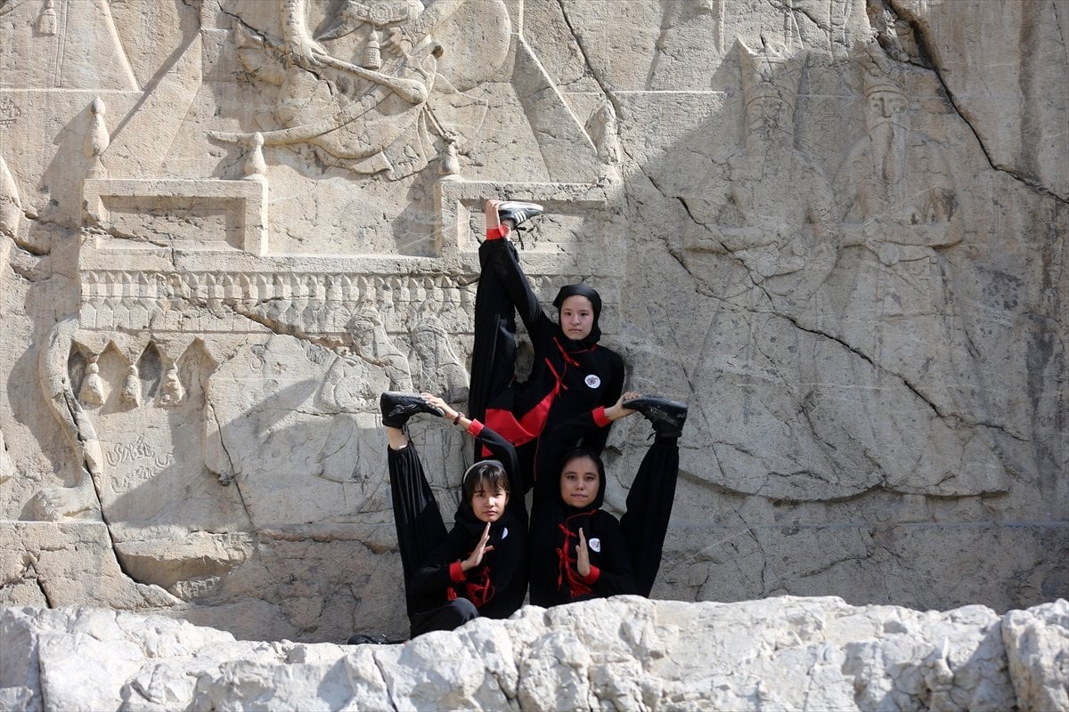 Afghan female ninjas in Iran surprise those who see it #5