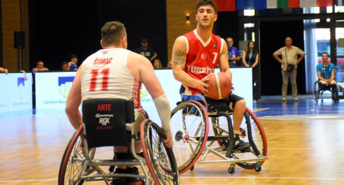 Wheelchair Basketball A National Team in the semi-finals #1