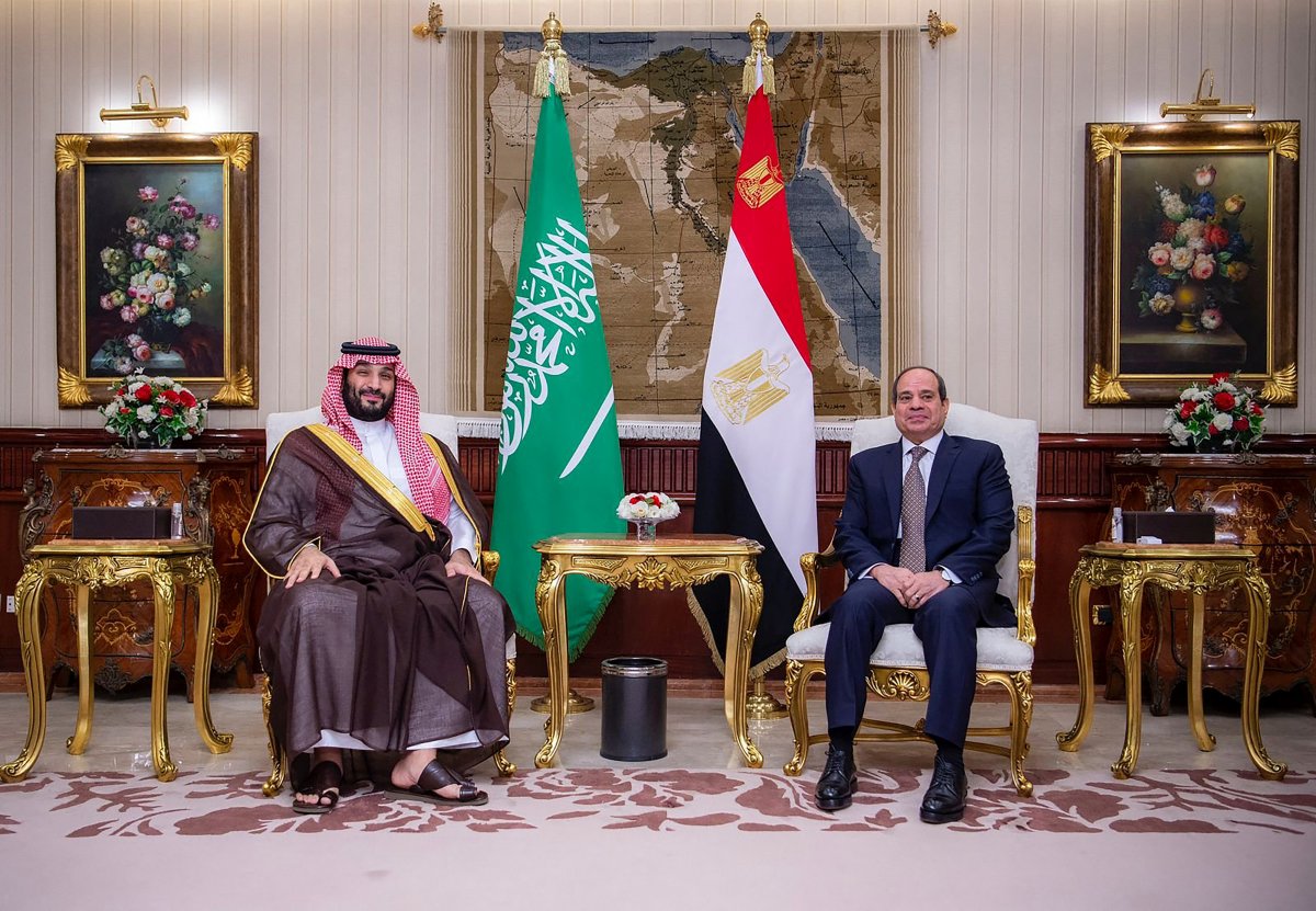 Mohammed bin Salman met with Sisi in Egypt #3