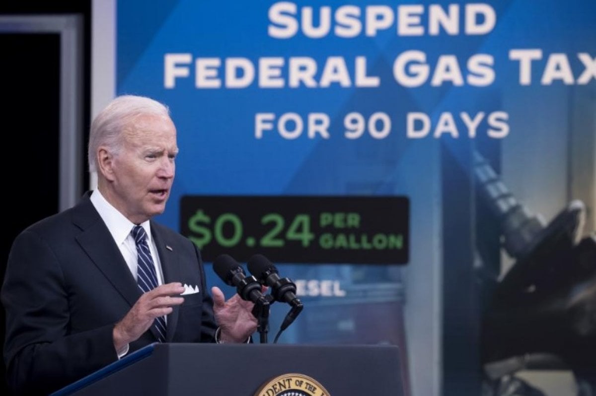 Biden calls for 3 months federal tax exemption on gasoline to Congress #1