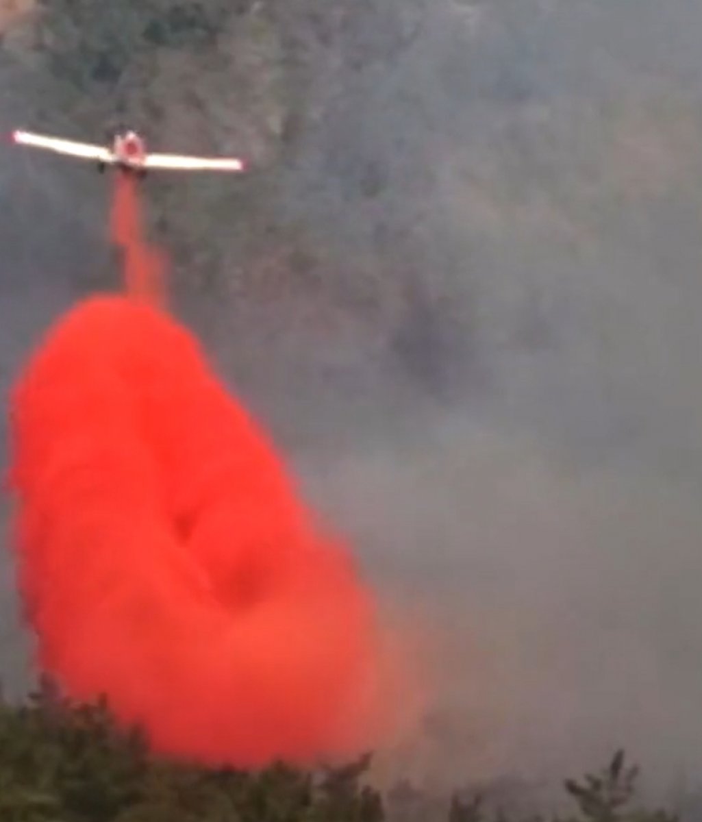 Meral Akşener den  orman yangınlarına uçak yok  provokasyonu #1