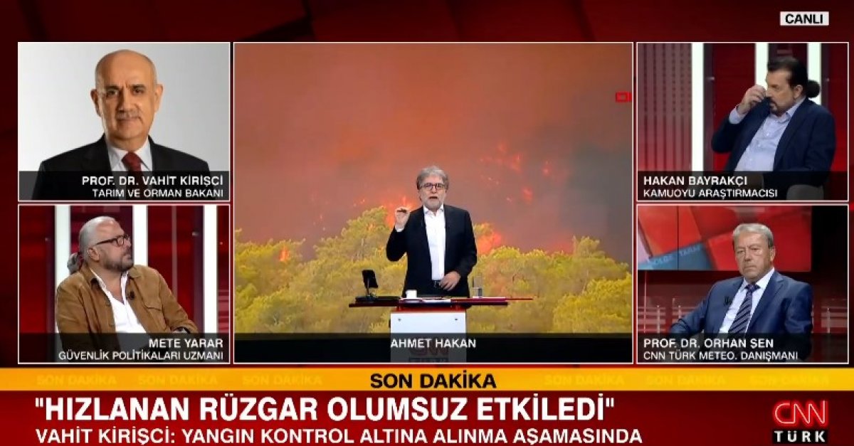Vahit Kirişçi den Marmaris yangınıyla ilgili sabotaj açıklaması #1