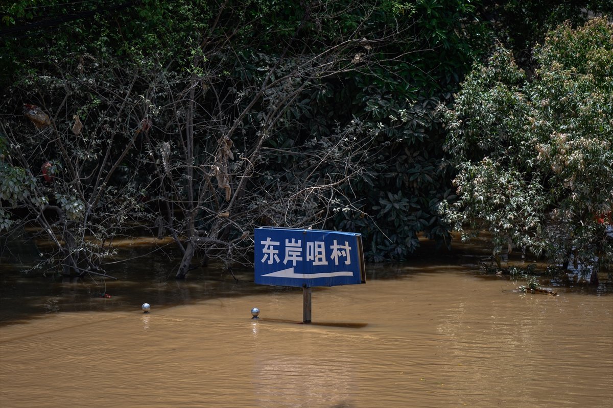 Flood disaster in China brought life to a standstill #11