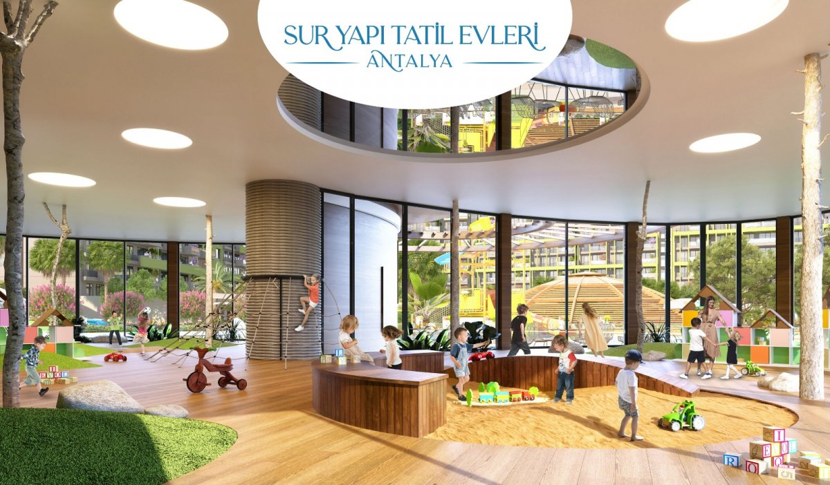 1 hafta fiyatına ömür boyu tatil Sur Yapı Tatil Evleri Antalya’da #3