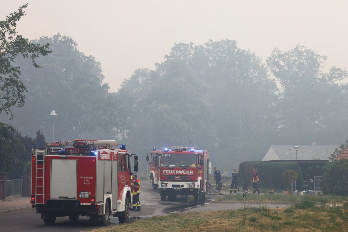 Almanya’da orman yangını: 2 yerleşim birimi tahliye edilecek #2