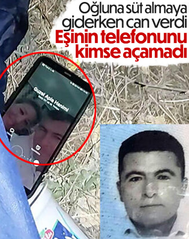 Antalya'da oğluna süt almaya giden adam, geçirdiği kazada öldü