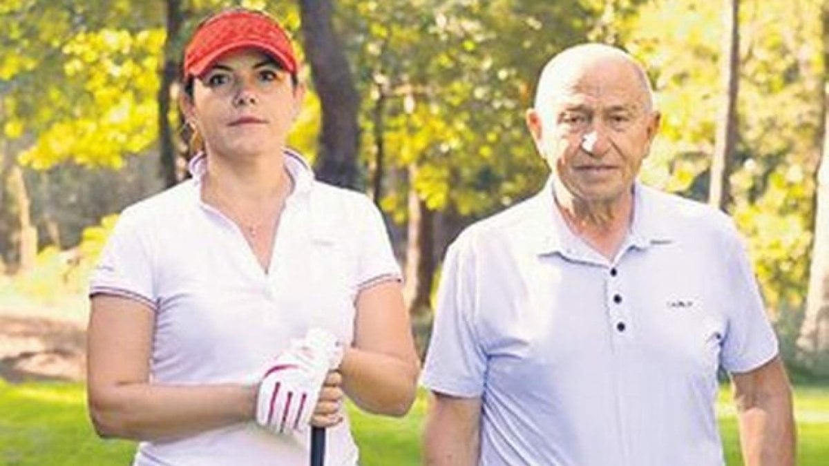 Nihat Özdemir aradığı aşkı golf sahasında buldu! 22 yaş küçük.. #1