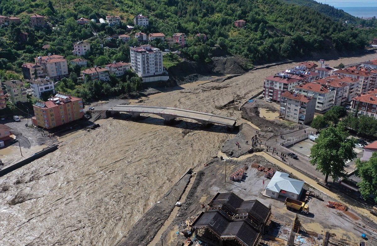 Kastamonu da aşırı yağış: Bozkurt u sel vurdu #9