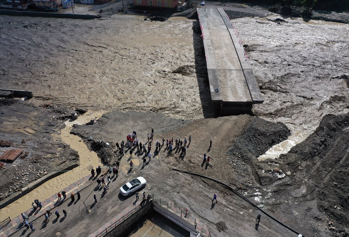 Kastamonu da aşırı yağış: Bozkurt u sel vurdu #14