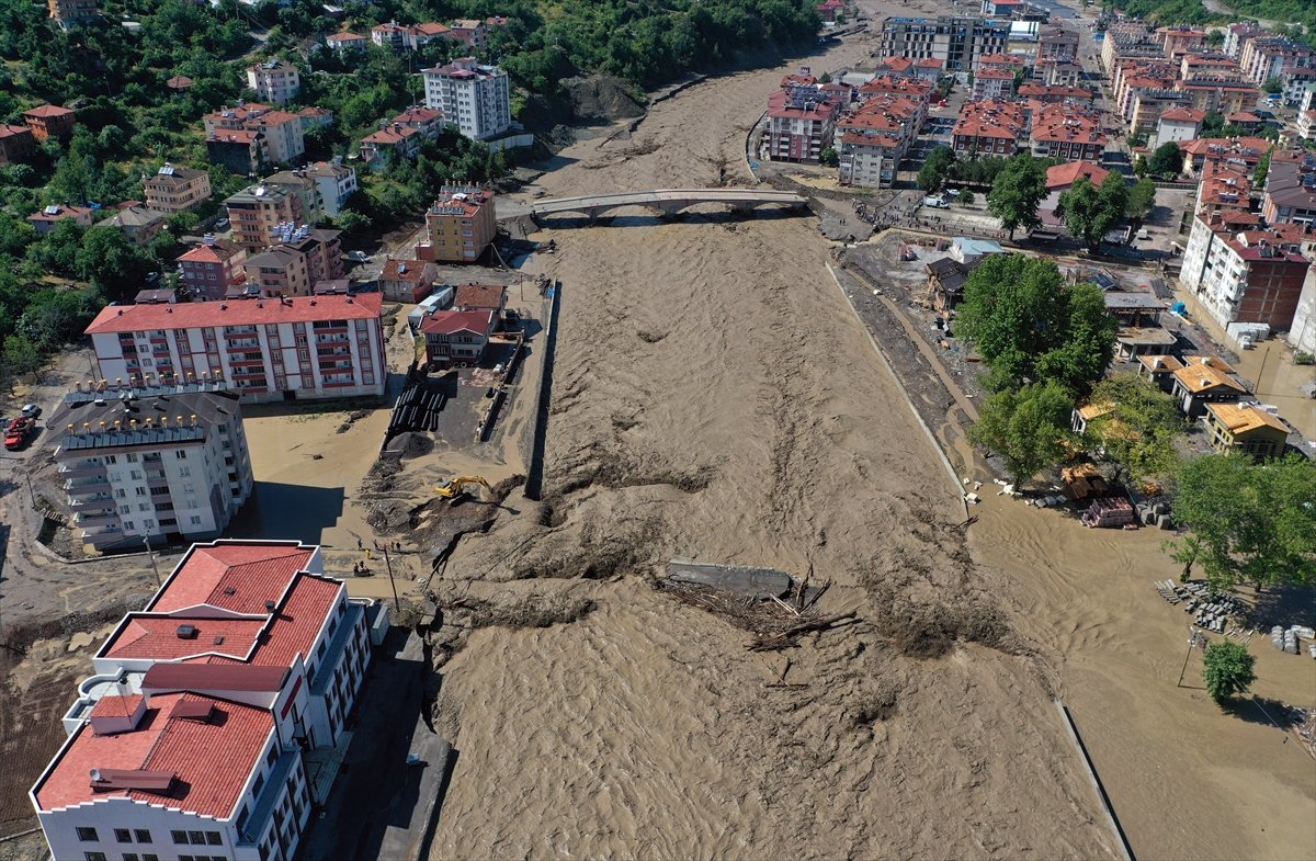 Kastamonu da aşırı yağış: Bozkurt u sel vurdu #2