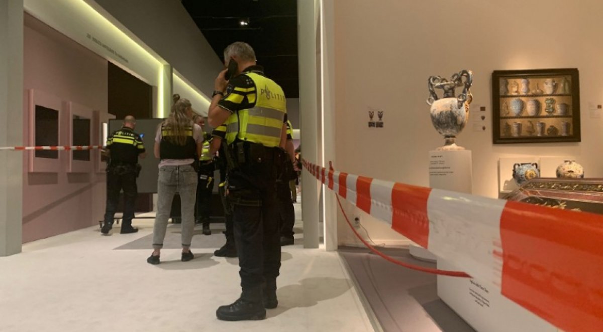 Armed robbery at the European Art Fair in the Netherlands #5