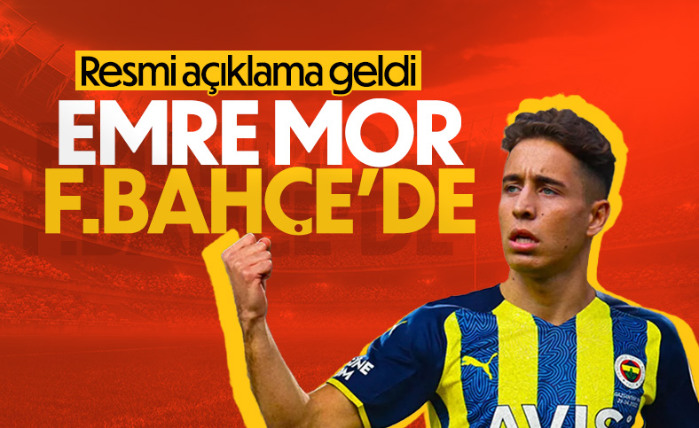 Fenerbahçe duyurdu: Emre Mor için Karagümrük ile anlaştık