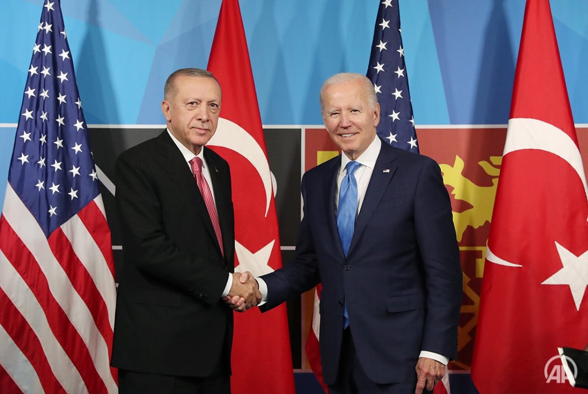 Cumhurbaşkanı Erdoğan ve ABD Başkanı Joe Biden görüşmesi başladı #2