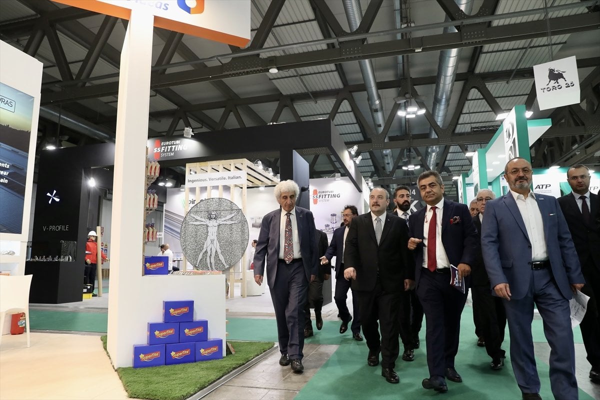 Mustafa Varank opened the air conditioning fair in Italy #7