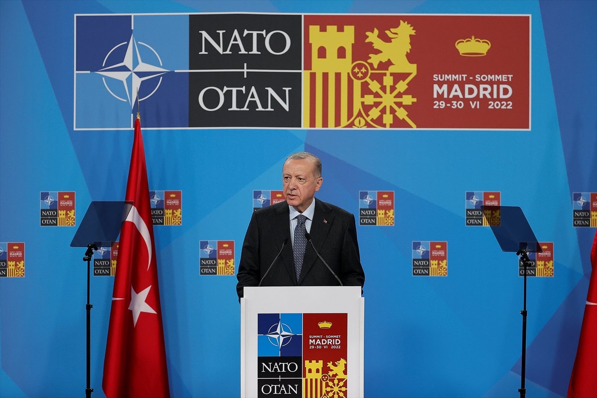 Cumhurbaşkanı Erdoğan ın NATO zirvesi sonrası açıklamaları #3