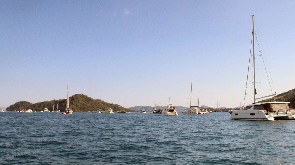 Russians towed their yachts to Muğla: The only safe harbor Turkey #11