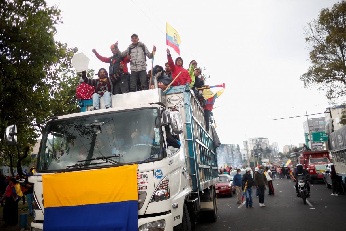 Ekvador da hükümet ile yerliler anlaştı: OHAL kalkacak, grevler bitecek #3