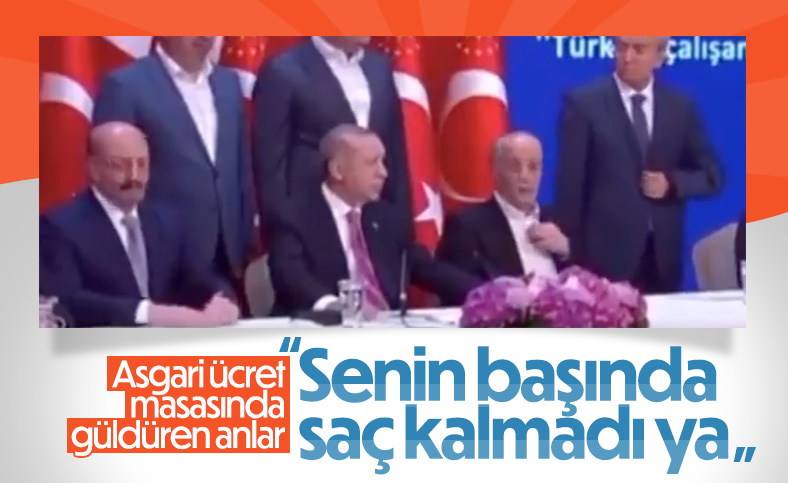 Cumhurbaşkanı Erdoğan'dan Ergün Atalay'a: Senin başında da saç kalmadı ya