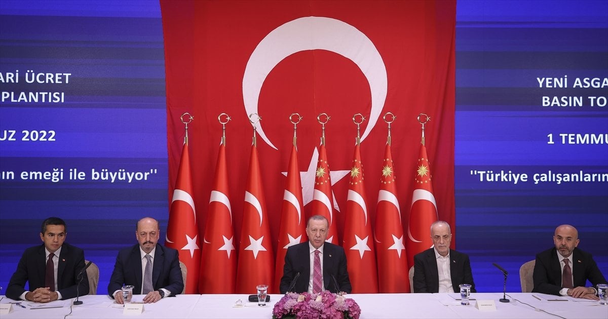 Cumhurbaşkanı Erdoğan asgari ücrette ara zam kararını açıkladı #2