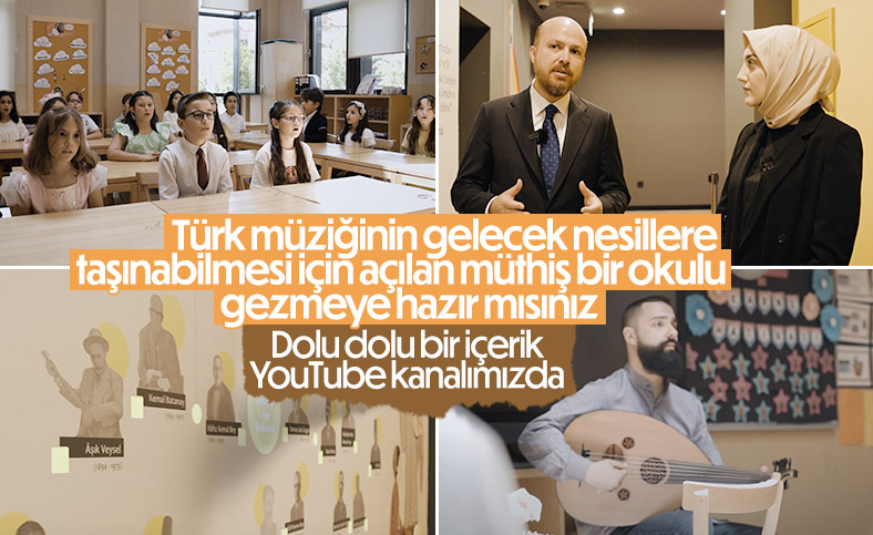 Bilal Erdoğan, Palet Türk Müziği İlkokulu'nu anlattı