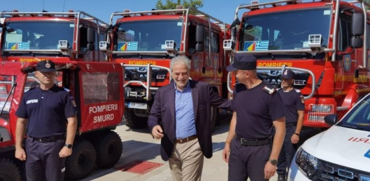 Support to Greece from European firefighters #3