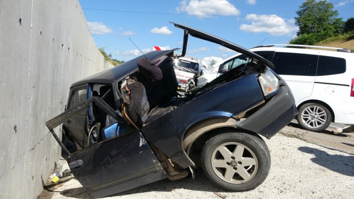 Ordu’da 3 araçlı zincirleme trafik kazası: 9 yaralı #1