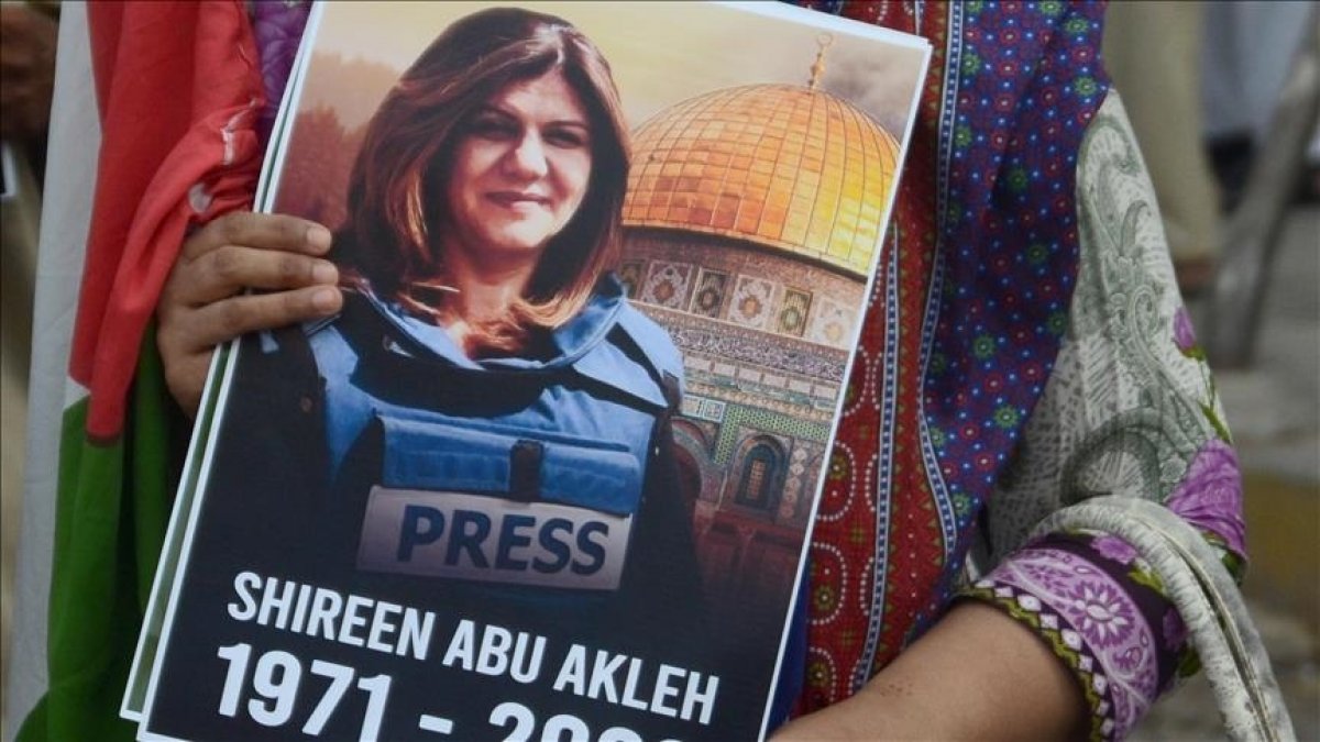 İsrail de Gazeteci Ebu Akile yi öldüren kurşun, ABD de incelendi #1