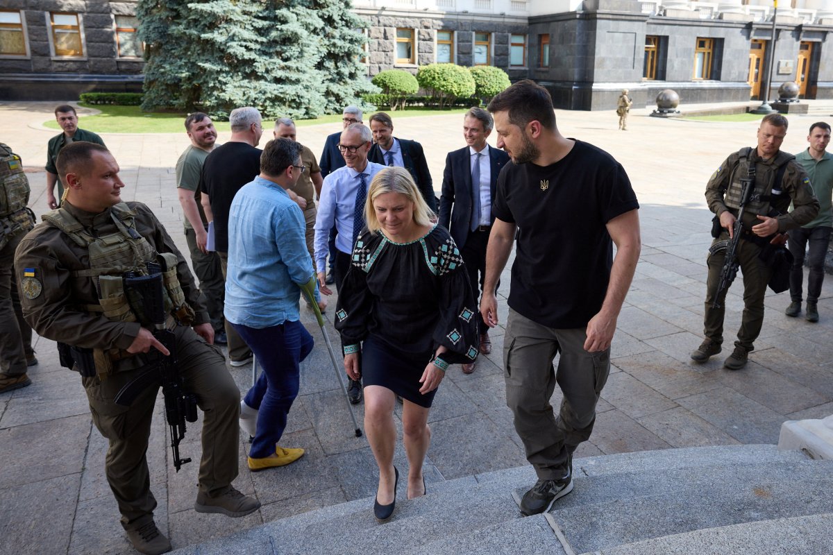 Swedish Prime Minister Andersson visited Ukraine #3