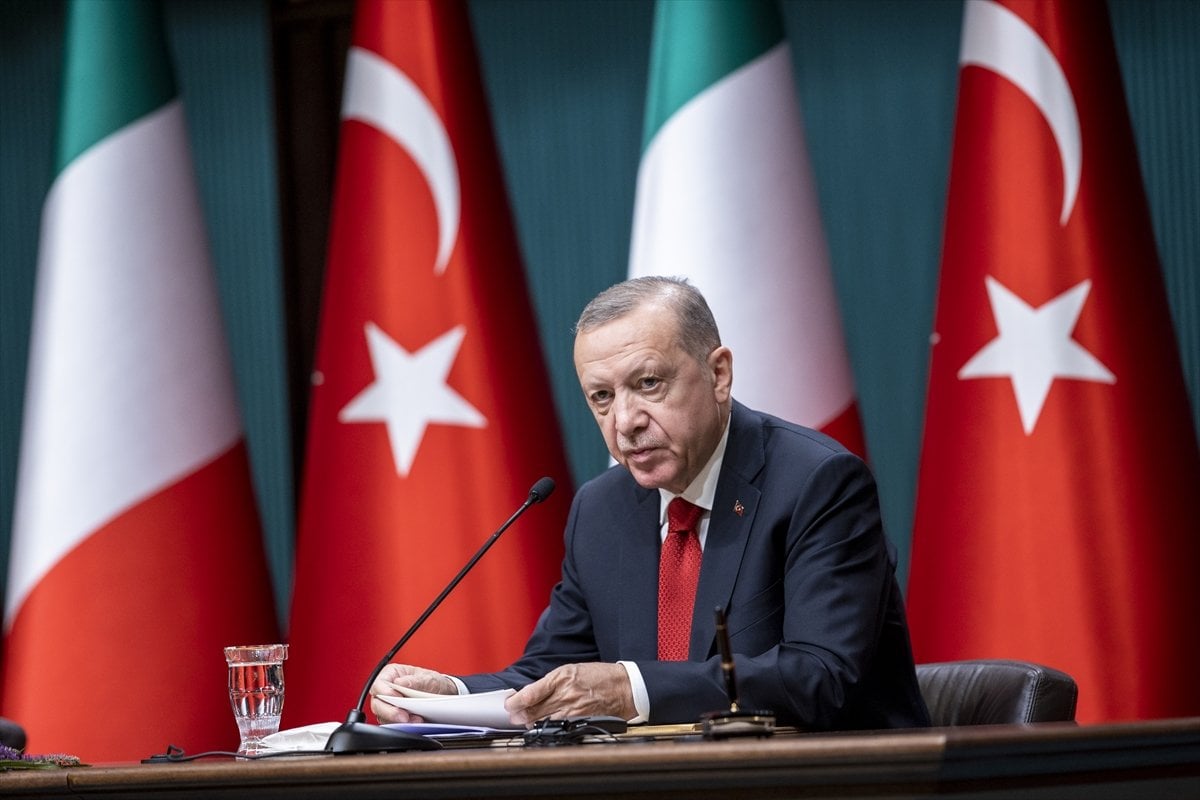 Cumhurbaşkanı Erdoğan, Karadeniz tahıl koridoruyla ilgili konuştu #1