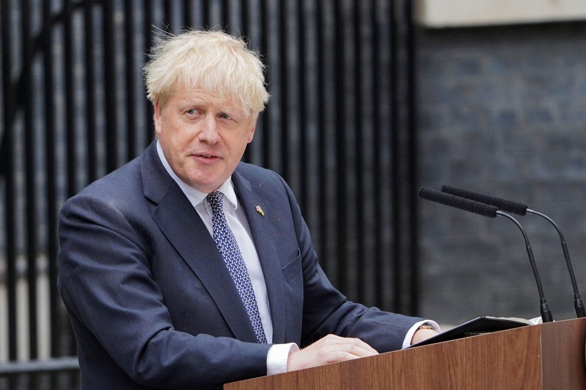 Boris Johnson announces his resignation #1