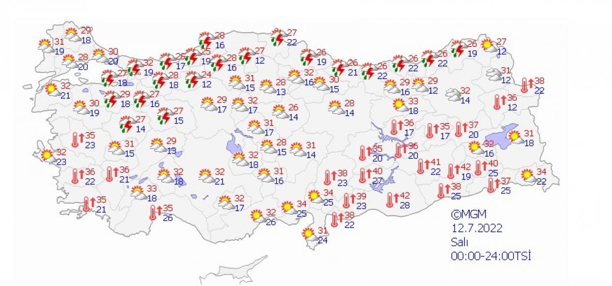 İstanbul a sağanak yağış uyarısı #5