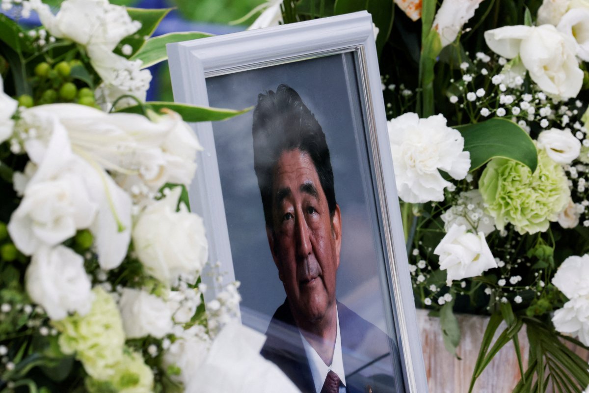 Japonya da Şinzo Abe ye veda günü #9