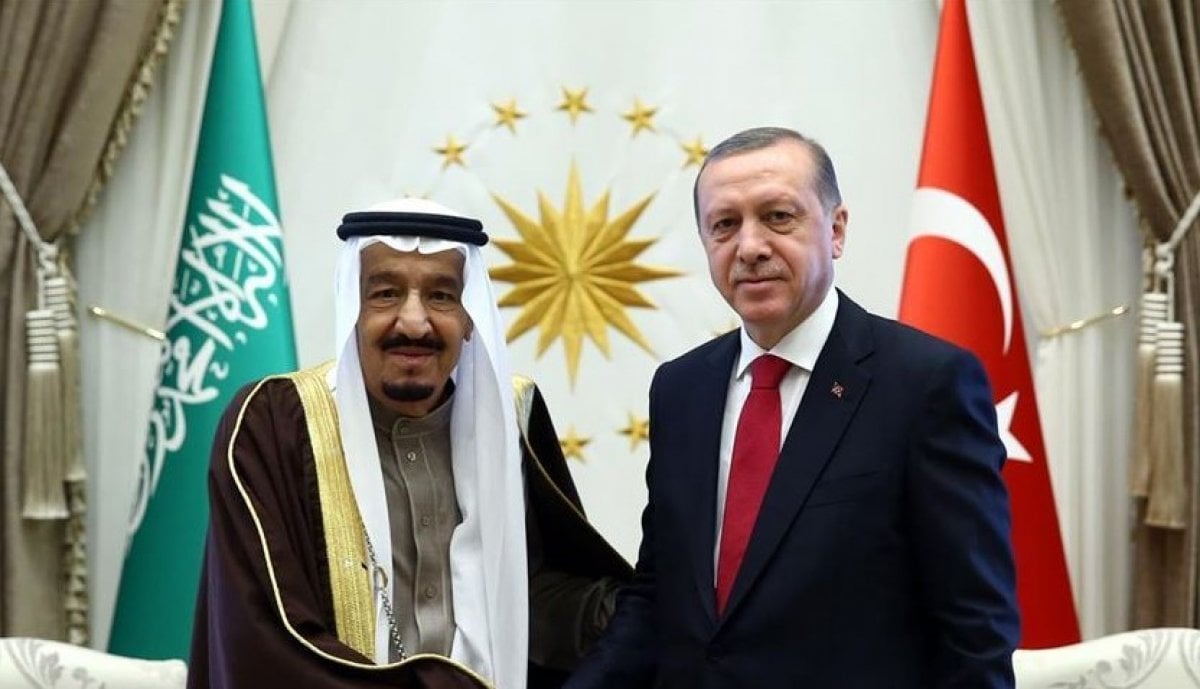 Cumhurbaşkanı Erdoğan, Suudi Arabistan Kralı ile görüştü #1