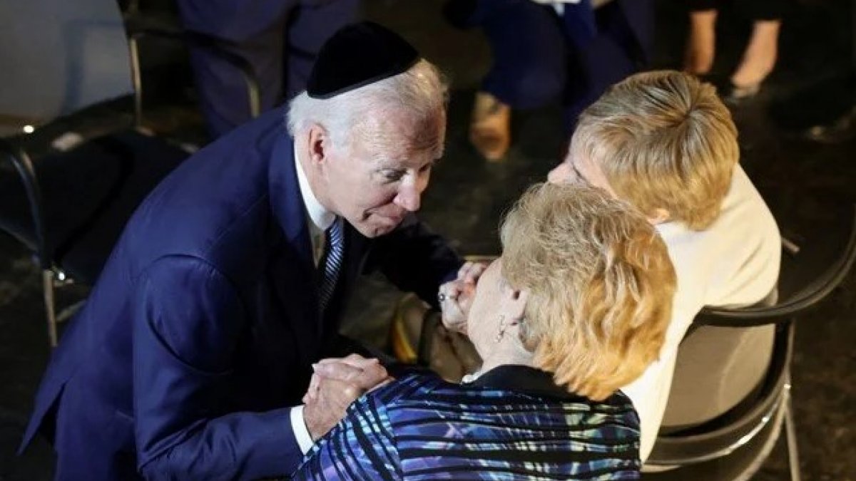 Joe Biden Visits Holocaust Remembrance Center in Israel