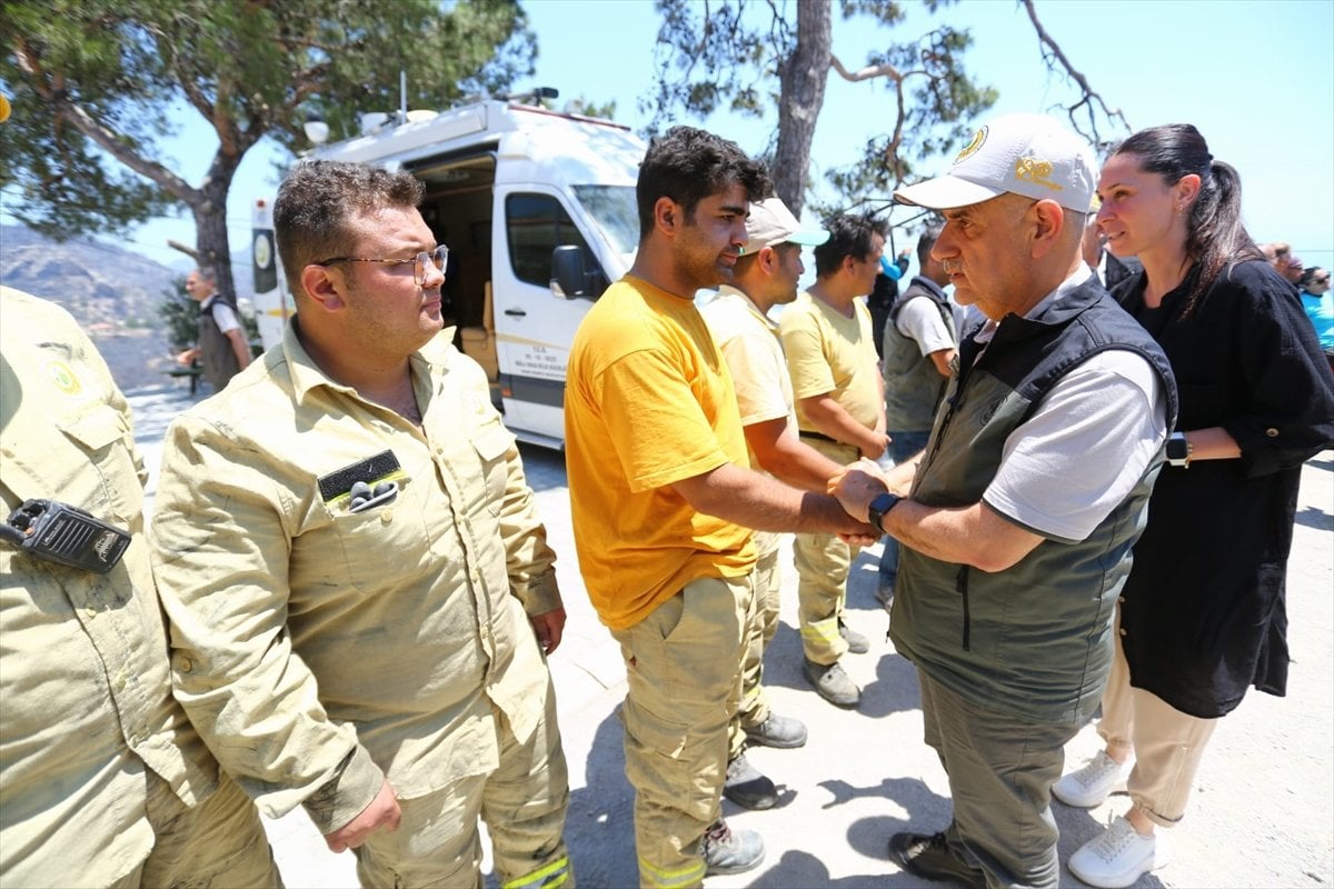Cumhurbaşkanı Erdoğan dan orman işçilerine teşekkür #2