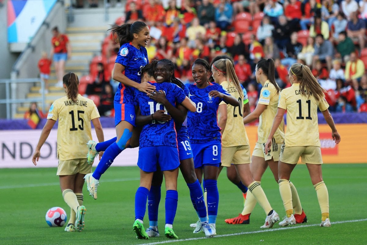 Fransa, Avrupa Kadınlar Futbol Şampiyonası nda çeyrek finalde #3