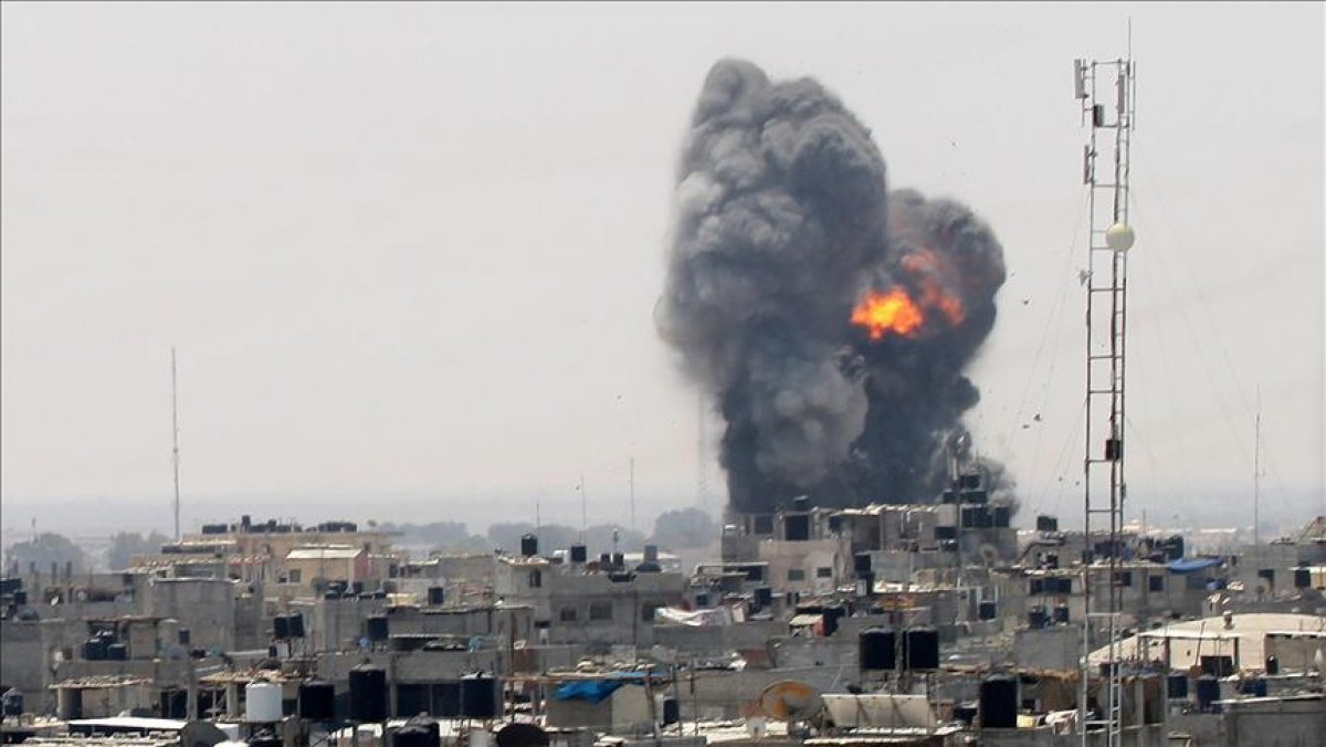 Israeli warplanes hit Hamas points in Gaza #2