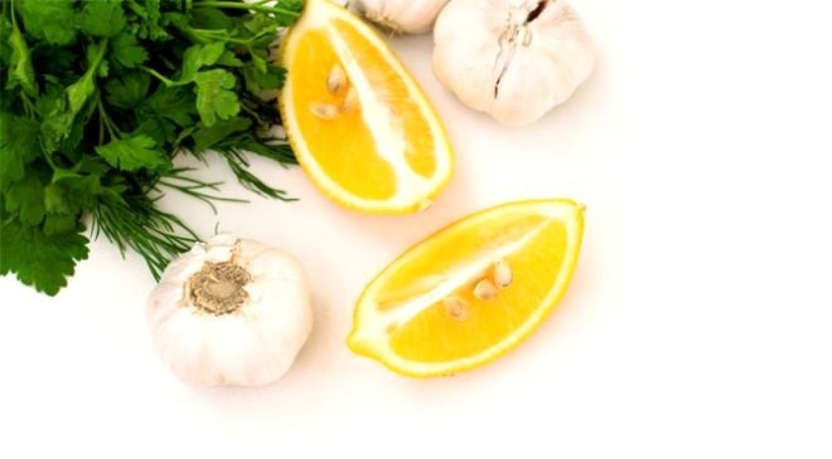 Varisler için limon - sarımsak tedavisi #2