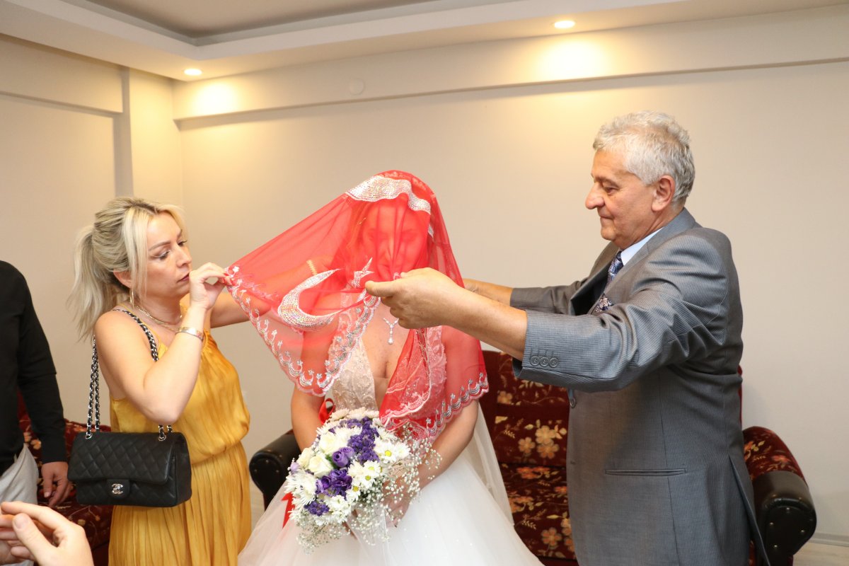 Amerikalı gelin Acaru, Amasya da dünyaevine girdi #7