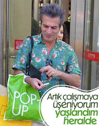 Teoman: �al��maya ��enir oldum, ya�l�l�kla ilgili heralde