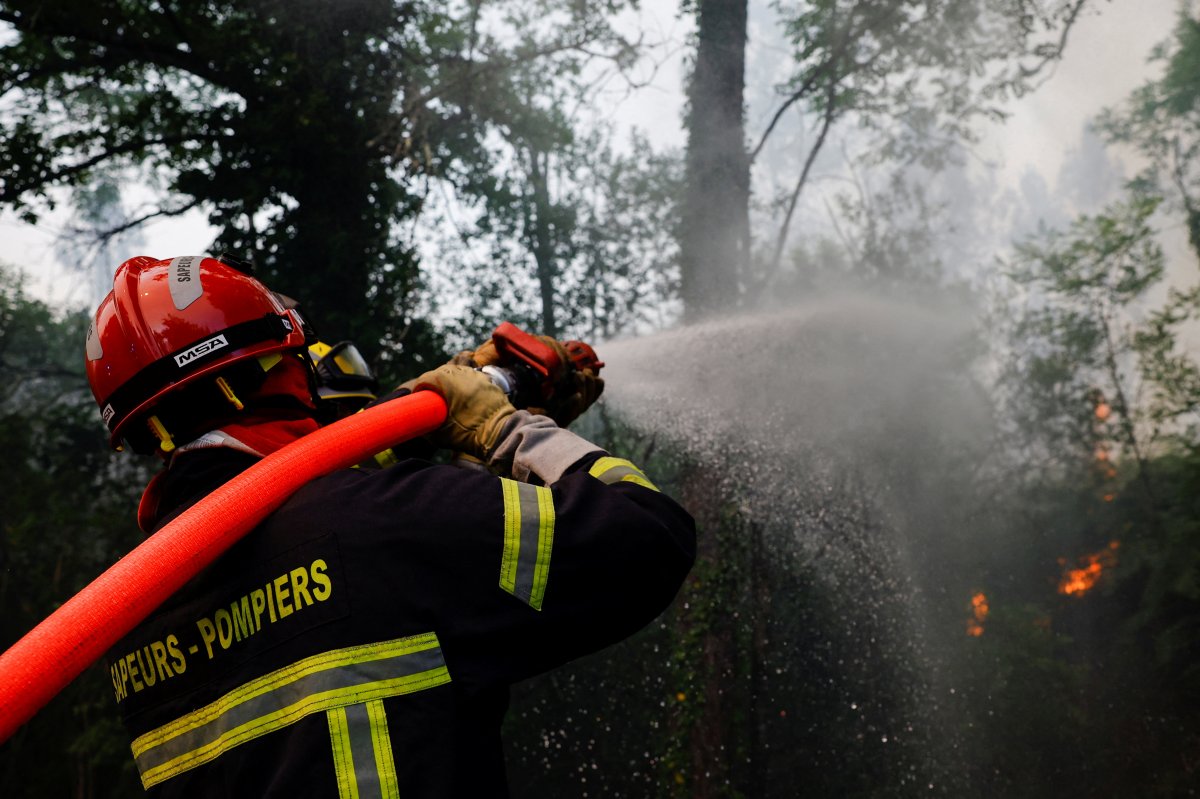 Extreme heat triggered wildfires in Europe and USA #7