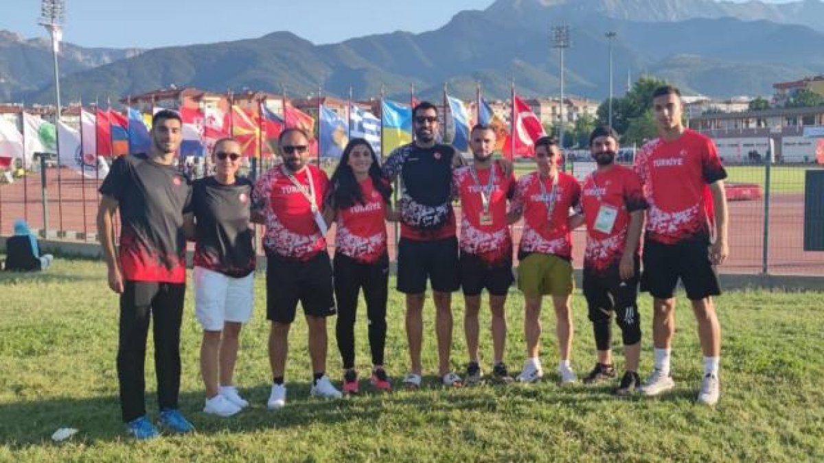 20 Yaş Altı Balkan Atletizm Şampiyonası'nda Türkiye birinci